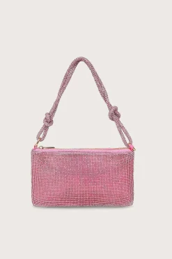 Dina Rhinestone Mini Shoulder Bag In Pink<Lavish Alice Best