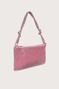 Dina Rhinestone Mini Shoulder Bag In Pink<Lavish Alice Best