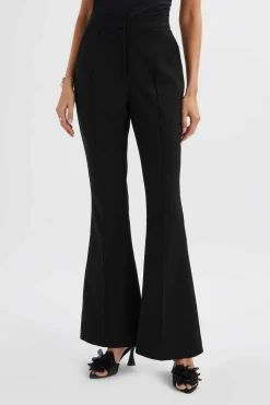 Emelie Fit & Flare Tailored Trouser In Black<Lavish Alice Hot