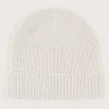 Ezra Knitted Cashmere Blend Beanie In Sand<Lavish Alice Cheap