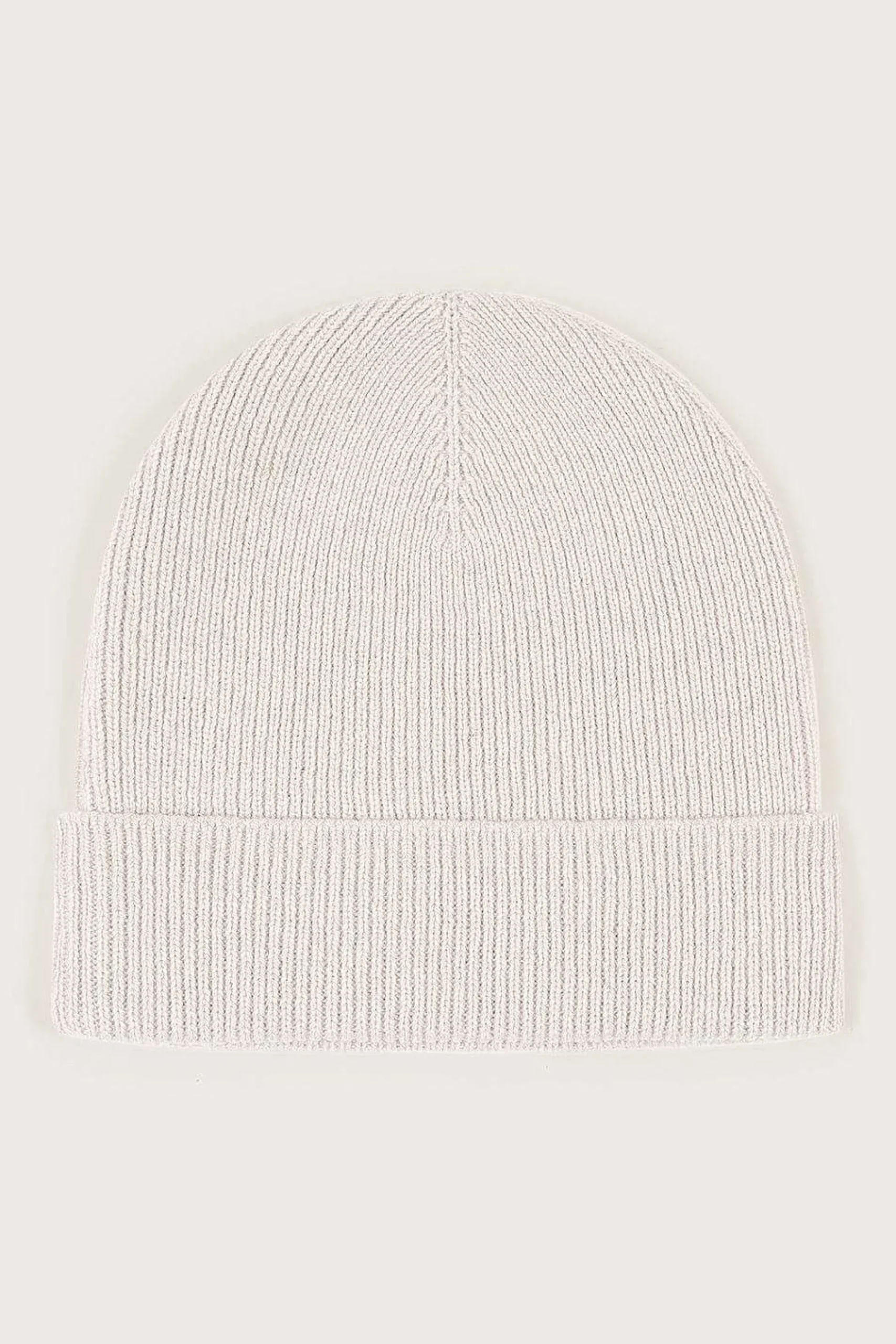 Ezra Knitted Cashmere Blend Beanie In Sand<Lavish Alice Cheap